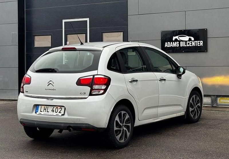 Begagnad Citroën C3 92 HK (67 kW) 2014 Vit Halvkombi