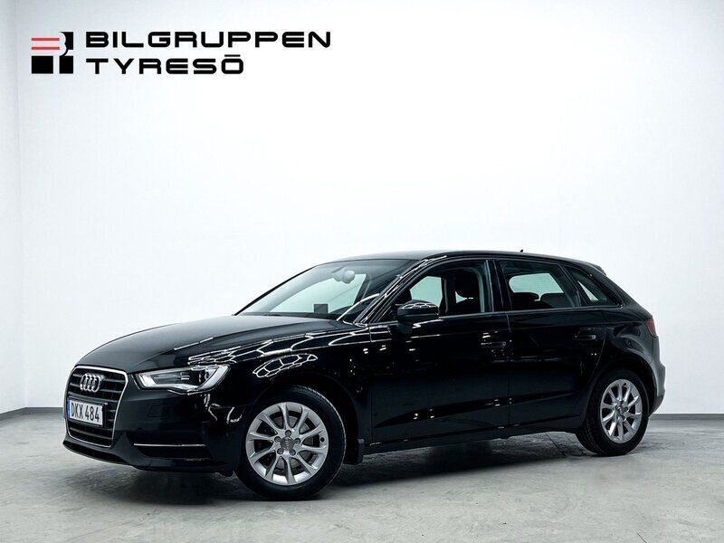 Svart Begagnad 2013 Audi A3 Sportback Design Halvkombi | 159 900 kr (Marknadspris) - Bild 1/4