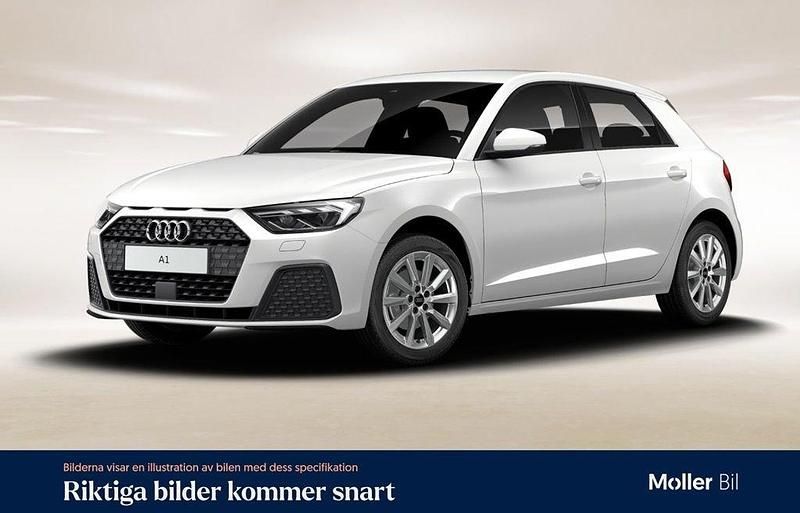 Cortinavit Begagnad 2021 Audi A1 Sportback Proline Halvkombi | 179 900 kr (Bra pris) - Bild 1/4
