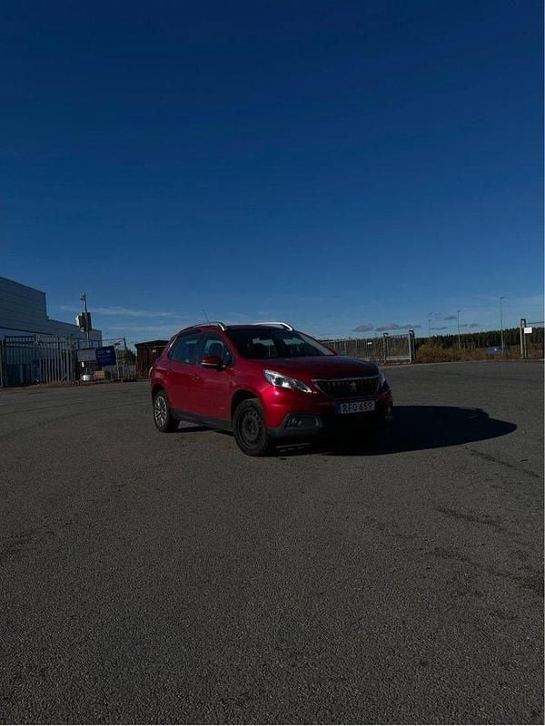 Röd Begagnad 2016 Peugeot 2008 SUV | 73 000 kr (Marknadspris) - Bild 1/4