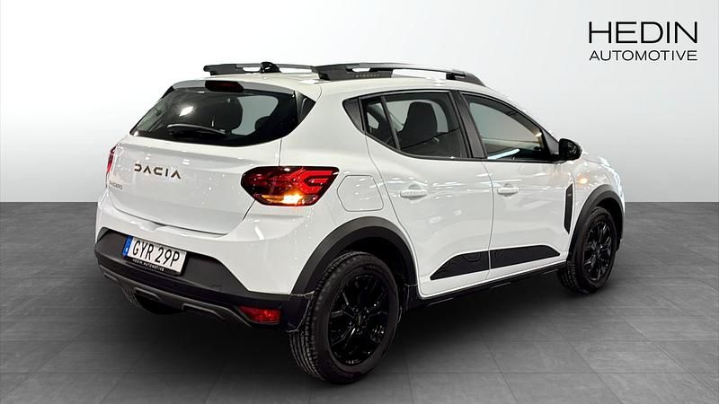 Begagnad Dacia Sandero Stepway 91 HK (66 kW) 2025 Vit Halvkombi