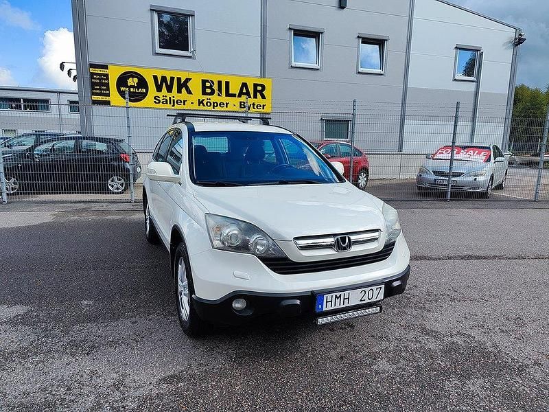 Vit Begagnad 2008 Honda CR-V SUV | 65 900 kr (Marknadspris) - Bild 1/4