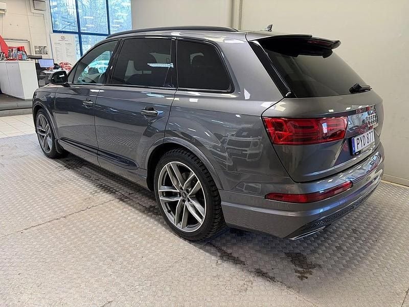 Begagnad Audi Q7 S-Line 272 HK (200 kW) 2018 Grå SUV