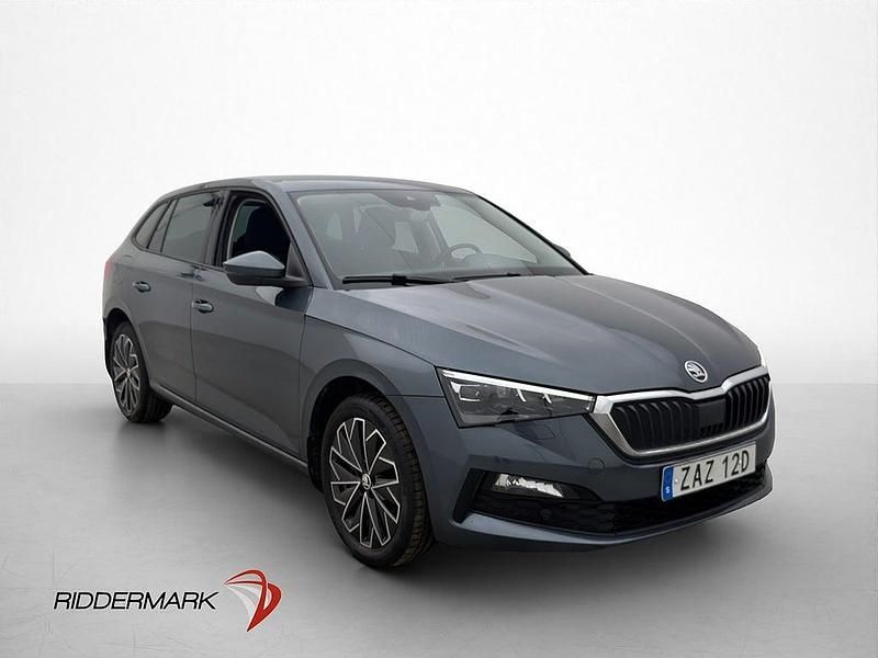 Begagnad Skoda Scala Style 110 HK (80 kW) 2020 Grå Halvkombi