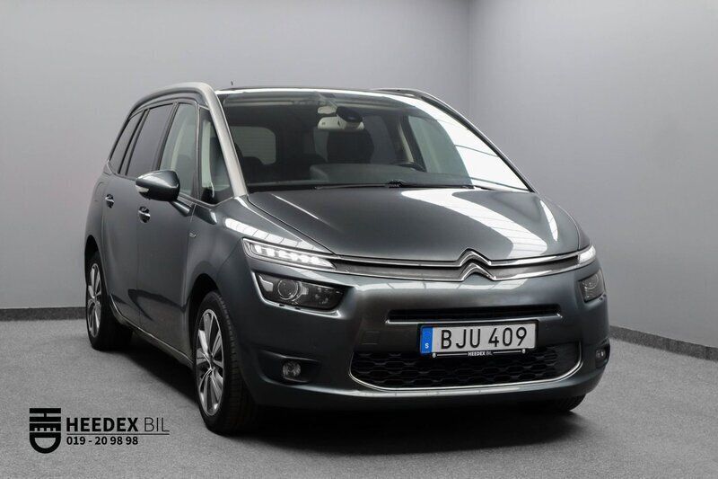 Grå Begagnad 2014 Citroën Grand C4 Picasso Minibuss | 84 900 kr (Marknadspris) - Bild 1/4