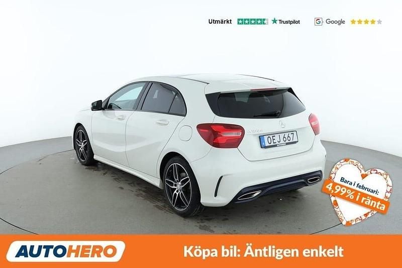 Begagnad Mercedes A180 AMG 110 HK (80 kW) 2016 Vit Halvkombi