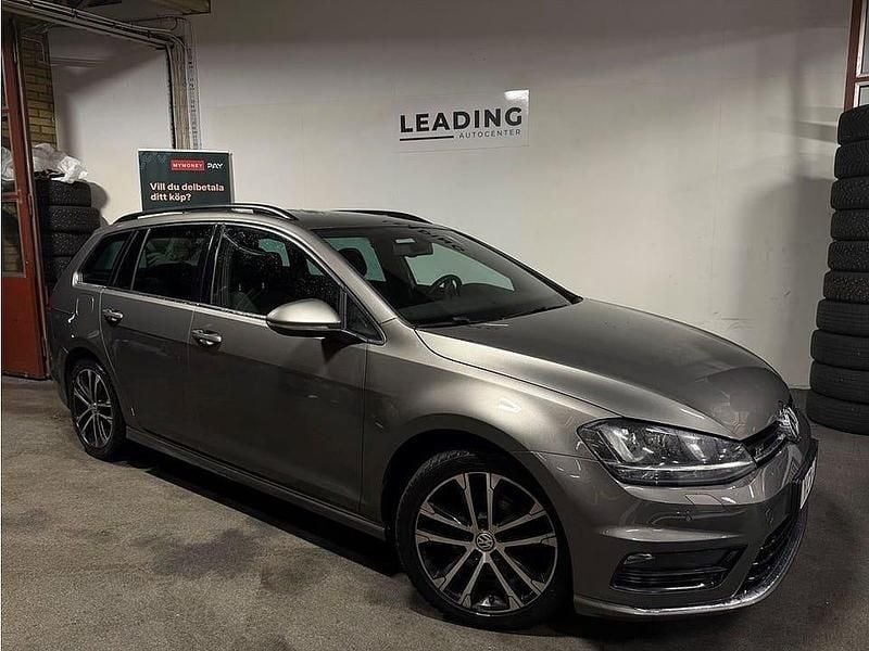 Grå Begagnad 2016 VW Golf VII R-line | 139 900 kr (Marknadspris) - Bild 1/4