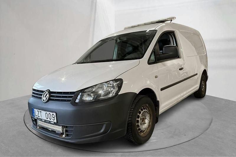 Vit Begagnad 2012 VW Caddy Maxi Minibuss | 60 000 kr (Bra pris) - Bild 1/4