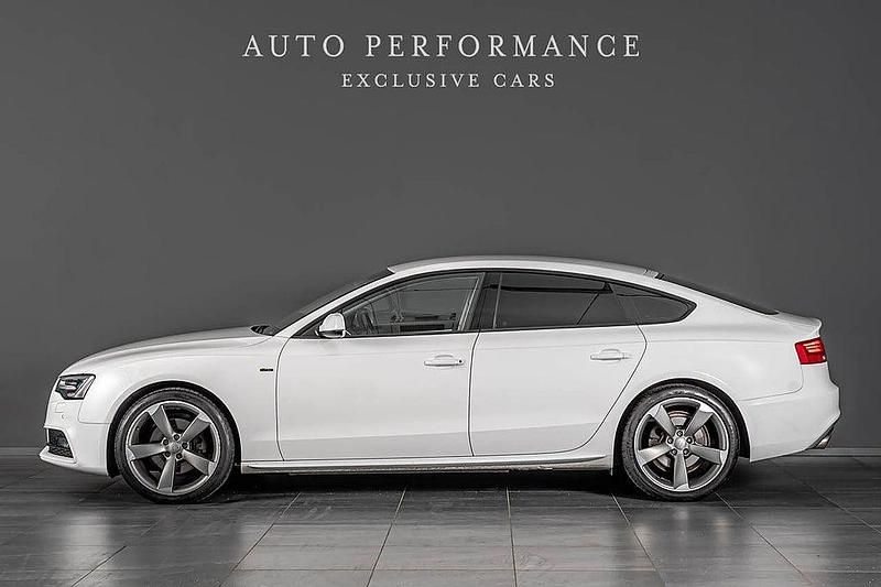 Begagnad Audi A5 Sportback S-Line 177 HK (130 kW) 2016 Vit Halvkombi