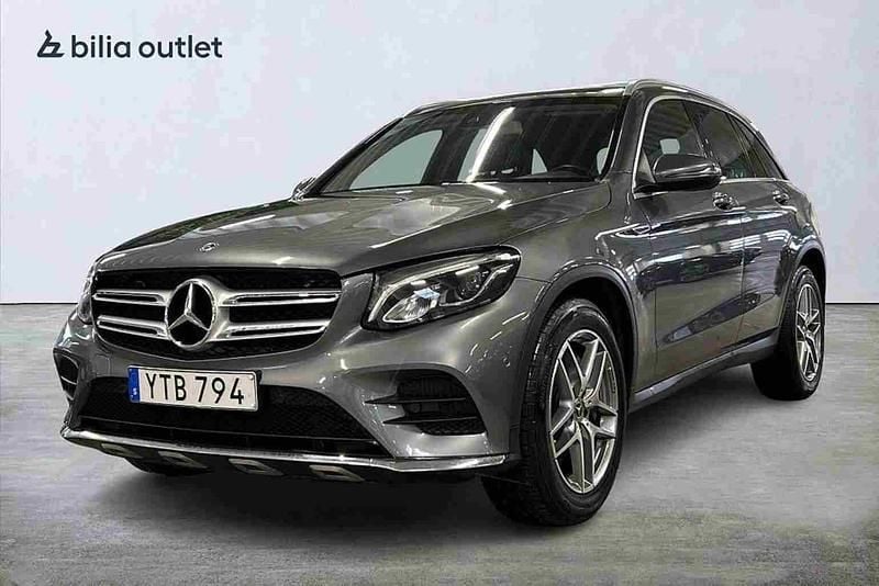 Begagnad Mercedes GLC220 2019 Grå SUV