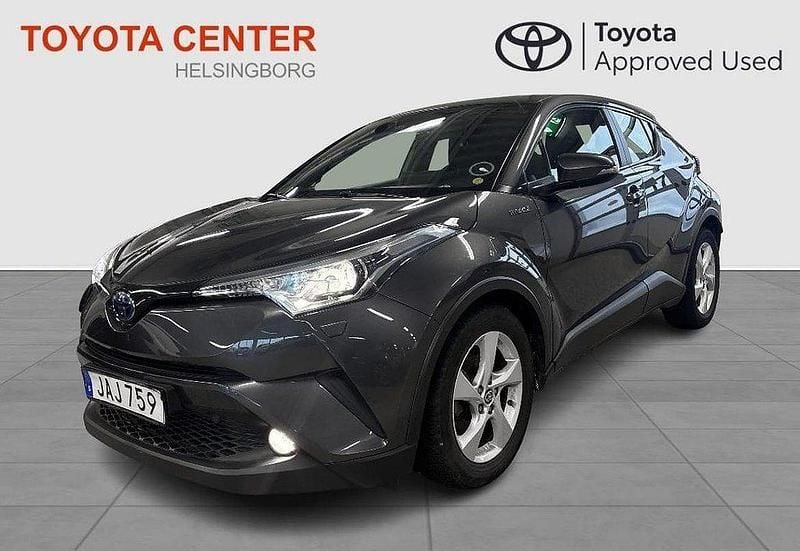 Mörkgrå Begagnad 2018 Toyota C-HR Active SUV | 219 900 kr (Lite dyr) - Bild 1/4