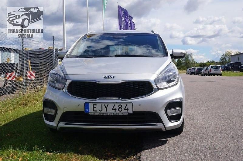 Begagnad Kia Carens 142 HK (104 kW) 2018 Grå Minibuss