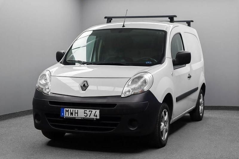 Begagnad Renault Kangoo 90 HK (66 kW) 2012 Vit (white glacier) Minibuss
