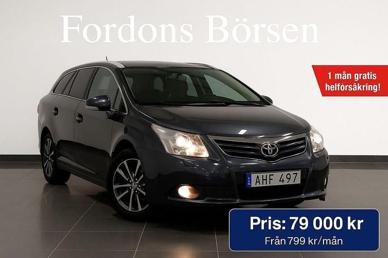 Begagnad 2012 Toyota Avensis Multidrive S Kombi | 79 000 kr (Bra pris) - Bild 1/4