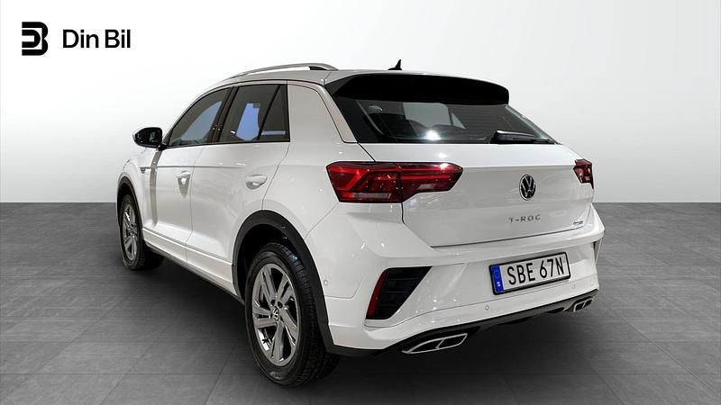 Begagnad VW T-Roc R-line 150 HK (110 kW) 2024 Vit SUV