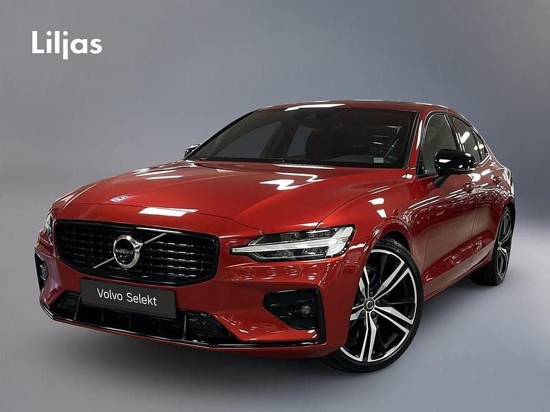 Röd Begagnad 2021 Volvo S60 R-Design Sedan | 389 000 kr (Marknadspris) - Bild 1/3