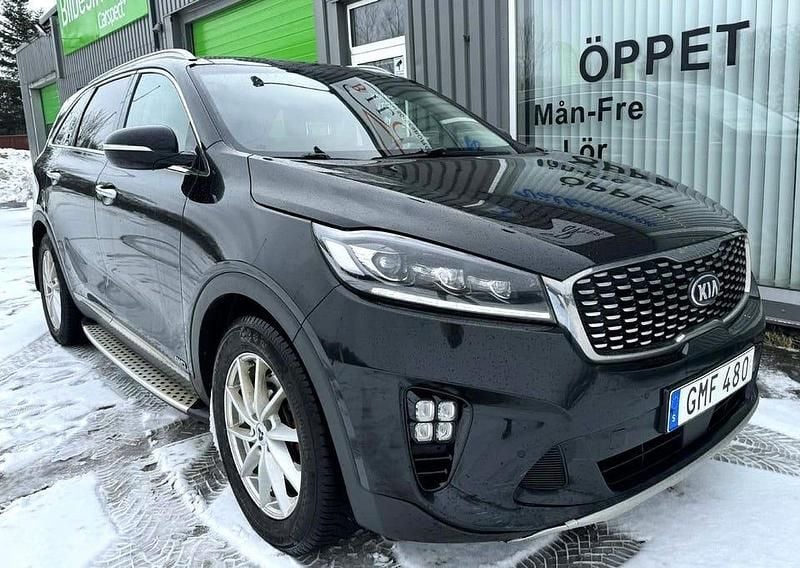 Begagnad Kia Sorento GT-Line 200 HK (147 kW) 2019 Svart SUV