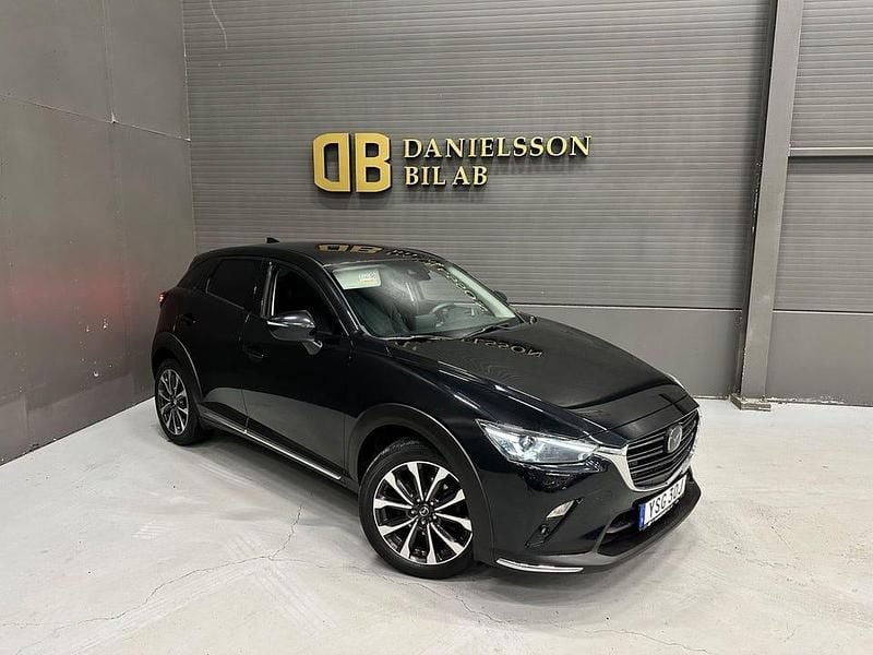 Svart Begagnad 2019 Mazda CX-3 SUV | 199 800 kr (Marknadspris) - Bild 1/4