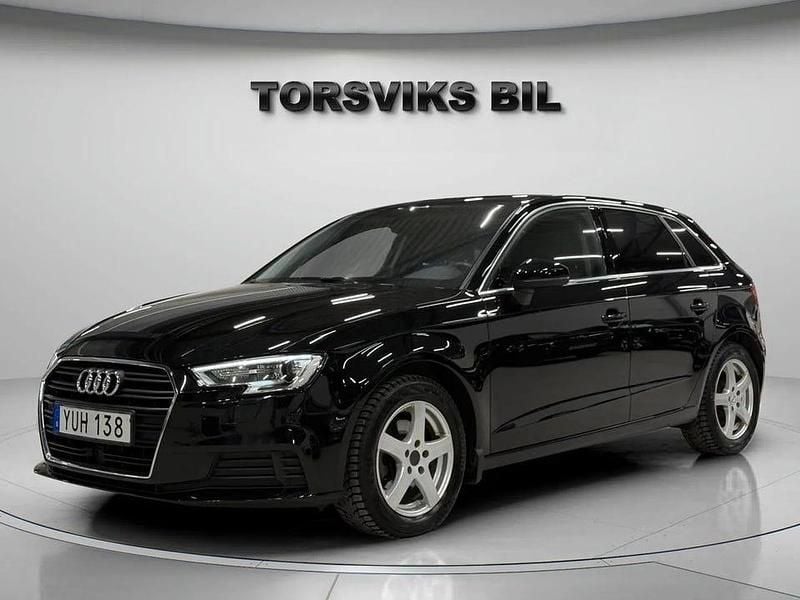 Svart Begagnad 2019 Audi A3 Proline | 164 900 kr (Marknadspris) - Bild 1/4