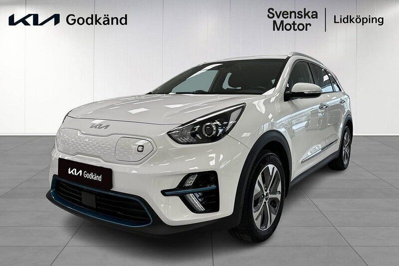Vit Begagnad 2022 Kia e-Niro Advance SUV | 239 200 kr (Superpris) - Bild 1/4