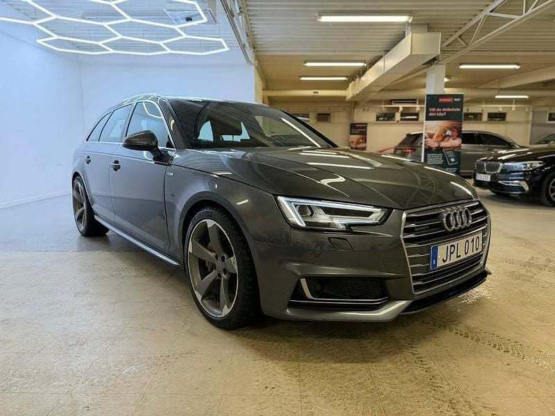 Grå Begagnad 2017 Audi A4 S-Line Kombi | 174 900 kr (Marknadspris) - Bild 1/4