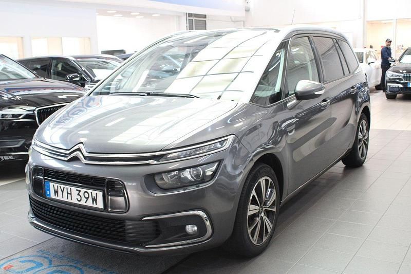 Grå Begagnad 2019 Citroën Grand C4 Picasso Minibuss | 159 900 kr (Marknadspris) - Bild 1/4