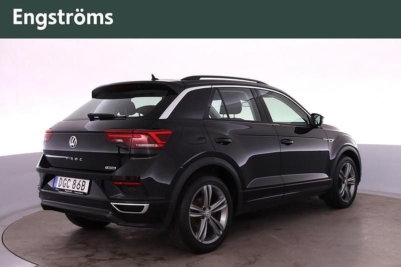 Begagnad VW T-Roc R-line 150 HK (110 kW) 2019 Svart SUV