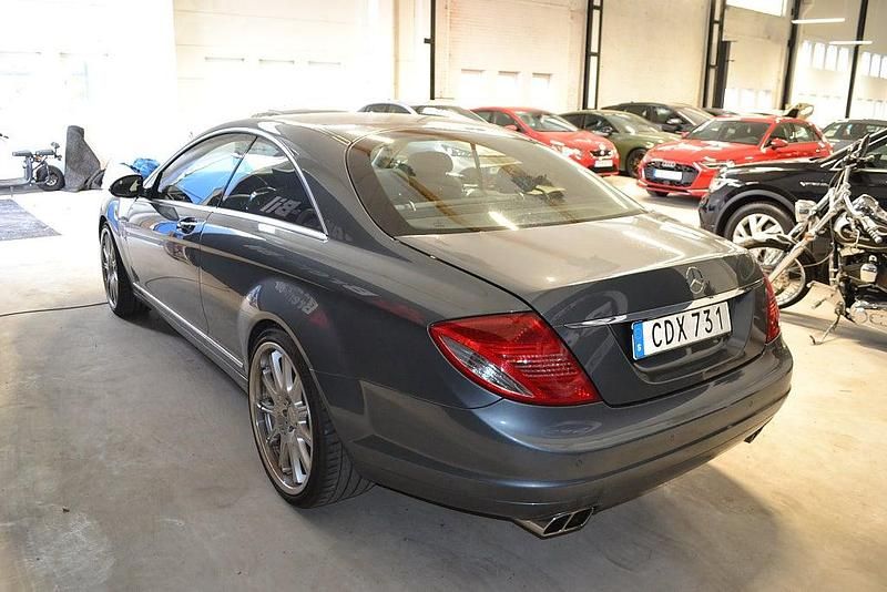 Begagnad Mercedes CL600 517 HK (380 kW) 2007 Mörkgrå Sportkupé