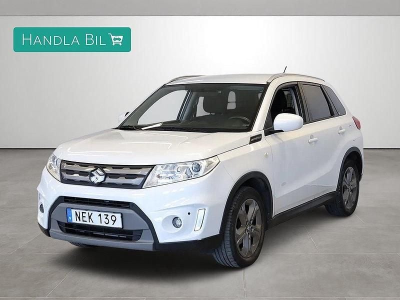 Vit Begagnad 2018 Suzuki Vitara SUV | 159 900 kr (Bra pris) - Bild 1/4