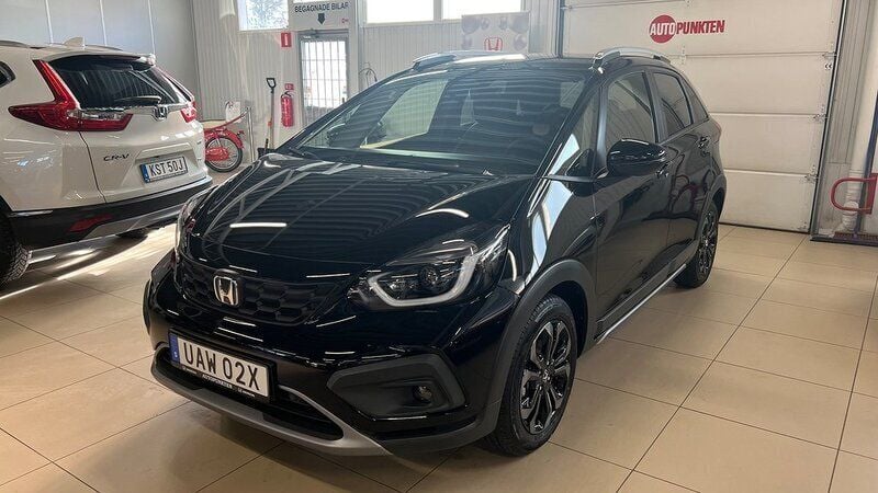 Svart Ny 2024 Honda Jazz Hybrid Halvkombi | 304 900 kr (Marknadspris) - Bild 1/4