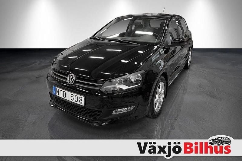 Svart Begagnad 2010 VW Polo Halvkombi | 69 900 kr (Bra pris) - Bild 1/4