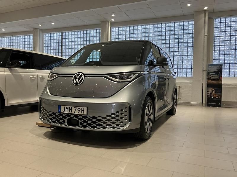 Ny VW ID. Buzz 210 kW (286 HK) 2026 Silver Minibuss
