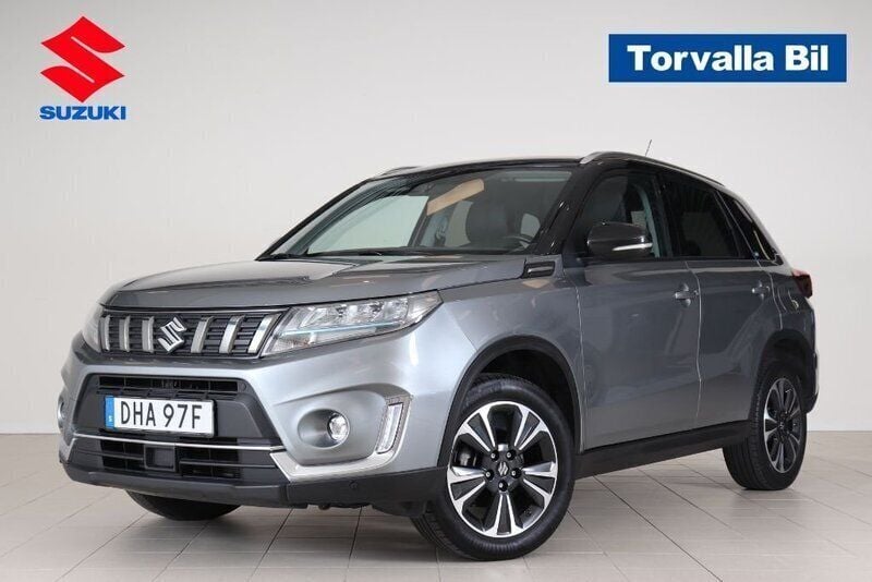 Grå Begagnad 2022 Suzuki Vitara SUV | 259 900 kr (Marknadspris) - Bild 1/4