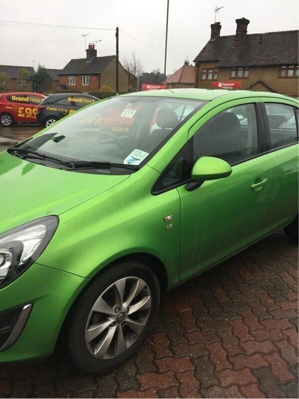 Grön Begagnad 2014 Vauxhall Corsa Halvkombi | 25 000 kr - Bild 1/4