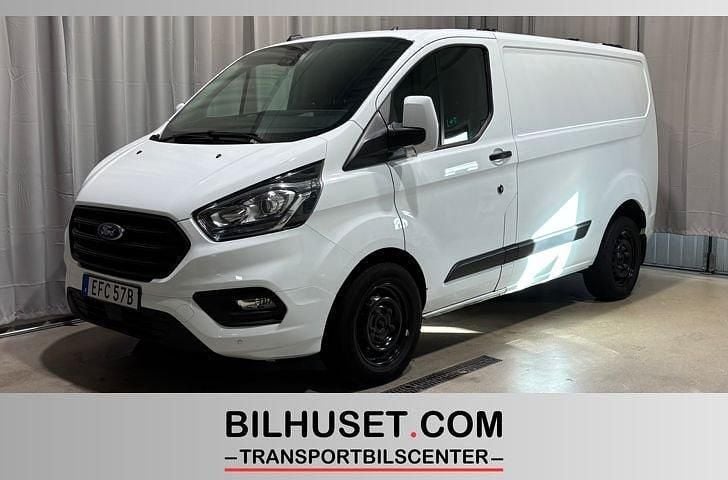 Vit Begagnad 2020 Ford Transit Custom Van | 229 000 kr (Marknadspris) - Bild 1/4