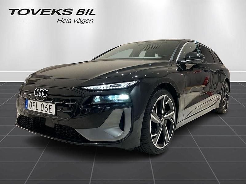 Svart Begagnad 2025 Audi A6 e-tron S-Line Kombi | 759 000 kr (Superpris) - Bild 1/4