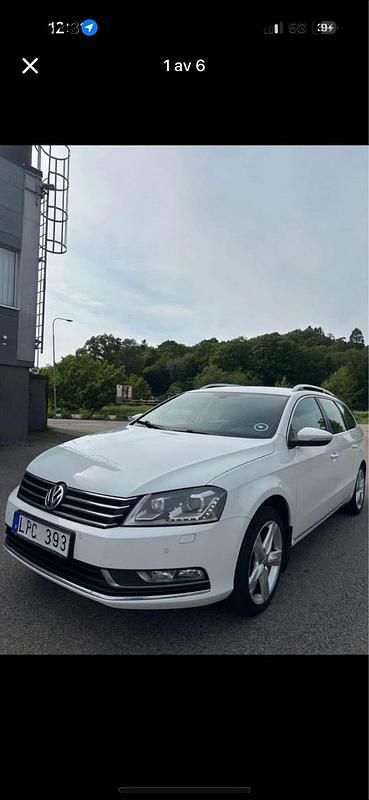 Vit Begagnad 2011 VW Passat Kombi | 65 000 kr (Marknadspris) - Bild 1/4