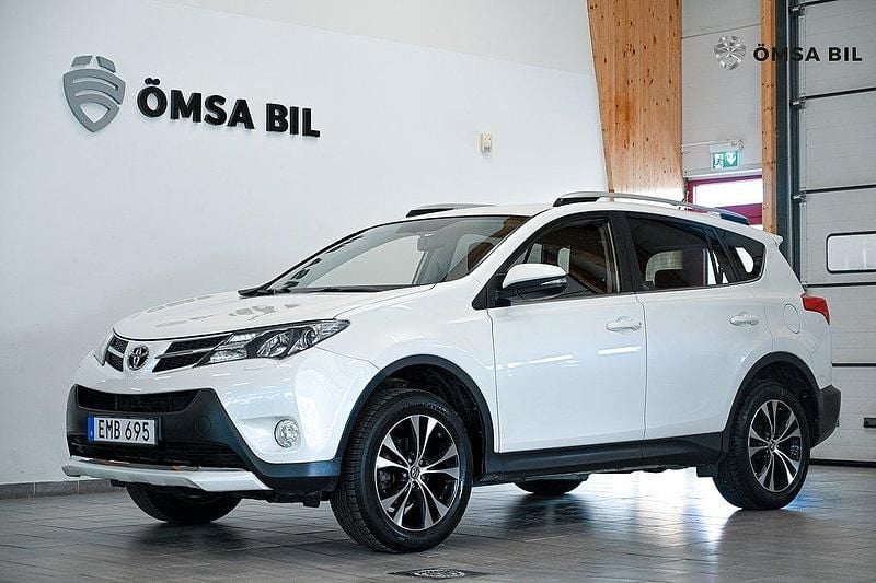 Vit Begagnad 2014 Toyota RAV4 Edition SUV | 199 800 kr (Marknadspris) - Bild 1/4