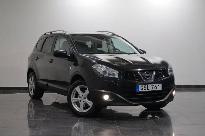 Svart Begagnad 2010 Nissan Qashqai +2 SUV | 79 000 kr (Marknadspris) - Bild 1/4