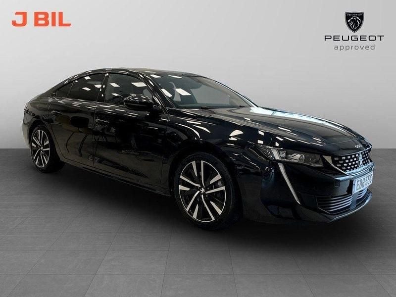 Svart Begagnad 2021 Peugeot 508 GT Sedan | 259 900 kr (Marknadspris) - Bild 1/3