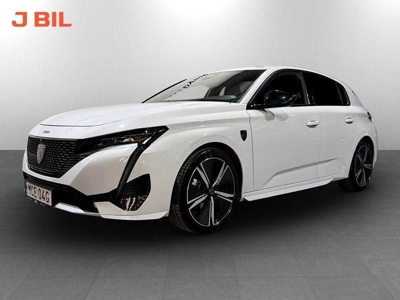 Vit Begagnad 2024 Peugeot 308 GTi Halvkombi | 229 900 kr (Marknadspris) - Bild 1/3