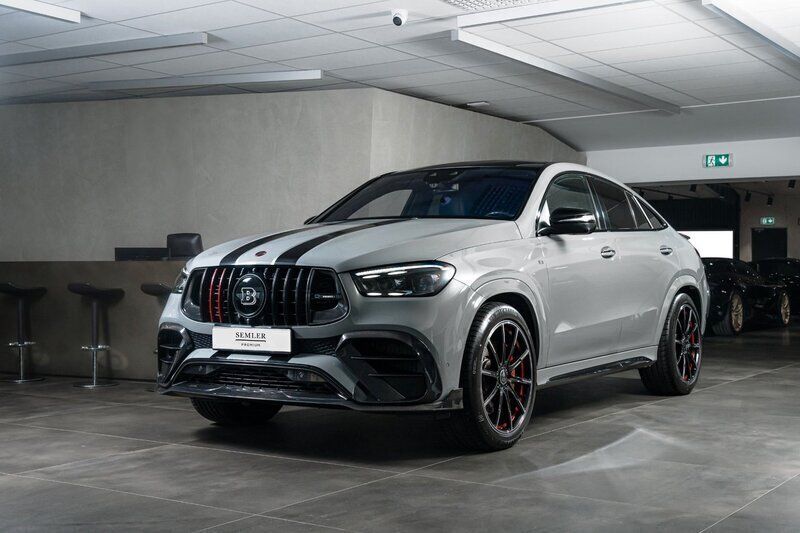 Grå Begagnad 2023 Mercedes GLE63 AMG AMG Sportkupé | 2 195 000 kr - Bild 1/4