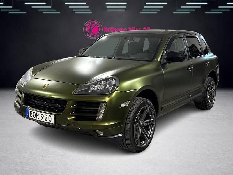 Grön Begagnad 2009 Porsche Cayenne SUV | 114 900 kr (Marknadspris) - Bild 1/4