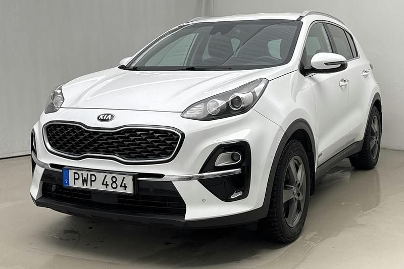 Vit Begagnad 2019 Kia Sportage Advance SUV | 209 000 kr (Superpris) - Bild 1/4