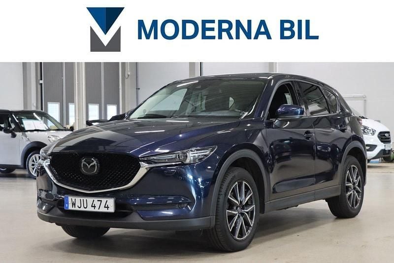 Blå Begagnad 2018 Mazda CX-5 Optimum SUV | 244 900 kr (Marknadspris) - Bild 1/4