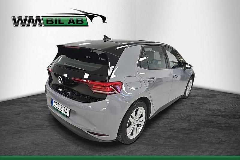 Begagnad VW ID.3 Comfortline 150 kW (204 HK) 2022 Grå Halvkombi