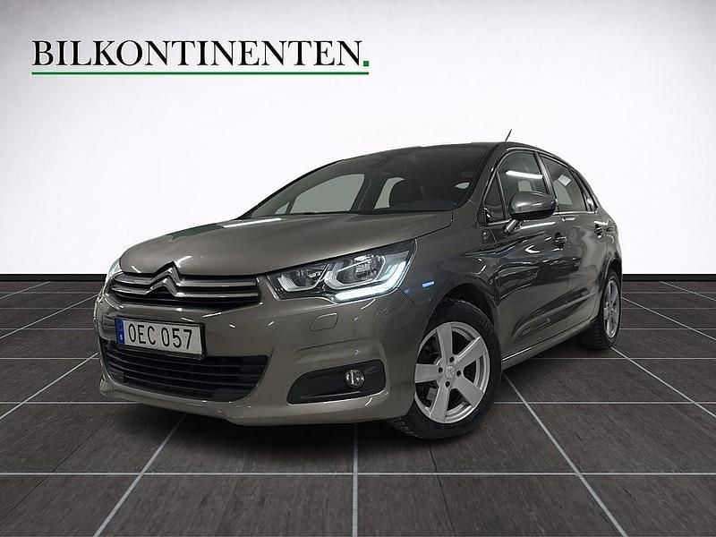 Begagnad Citroën C4 PureTech 131 HK (96 kW) 2016 Grå Halvkombi
