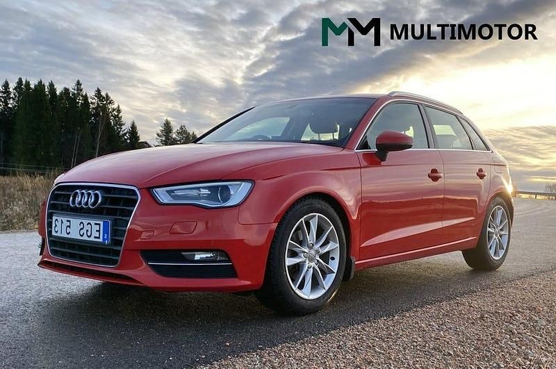 Röd Begagnad 2013 Audi A3 Ambition | 119 900 kr (Lite dyr) - Bild 1/4