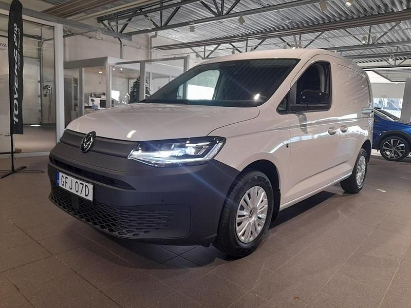 Ny VW Caddy 75 HK (55 kW) 2026 Vit Minibuss