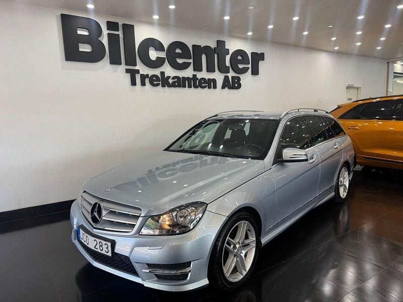 Silver Begagnad 2012 Mercedes C200 AMG Kombi | 109 900 kr (Marknadspris) - Bild 1/4